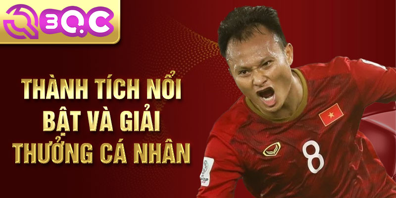 Thành tích nổi bật và giải thưởng cá nhân